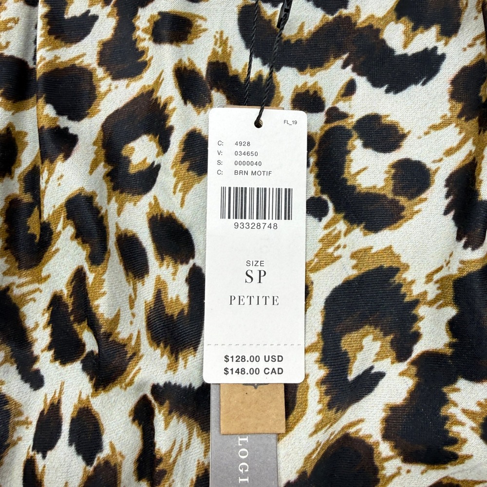 Conditions Apply Anthropologie Elva Slip Maxi Dress Women Small‎ P Leopard Print - Picture 11 of 15